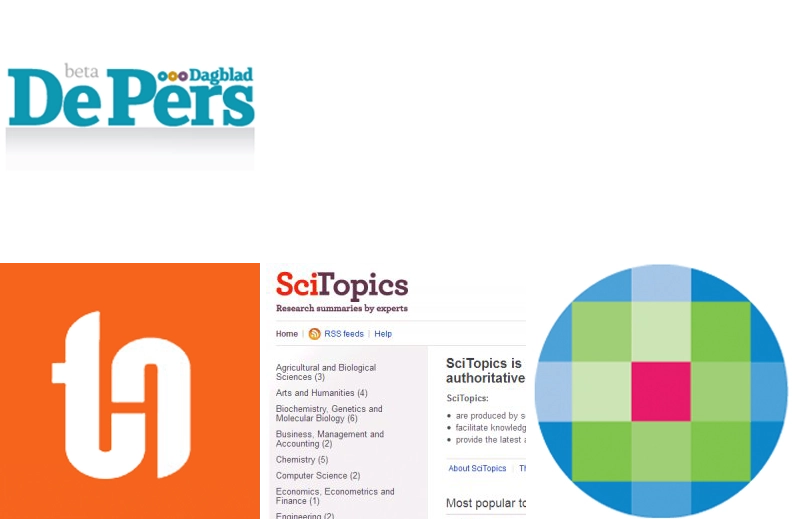 DePers ‧ Time Orange ‧ Elsevier Science Topics ‧ Wolters Kluwer