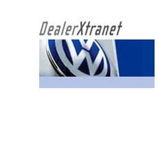 Website DealerXtranet Vokswagen