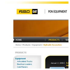 Website Pon Equipment