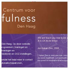 Website Centrum Mindfulness